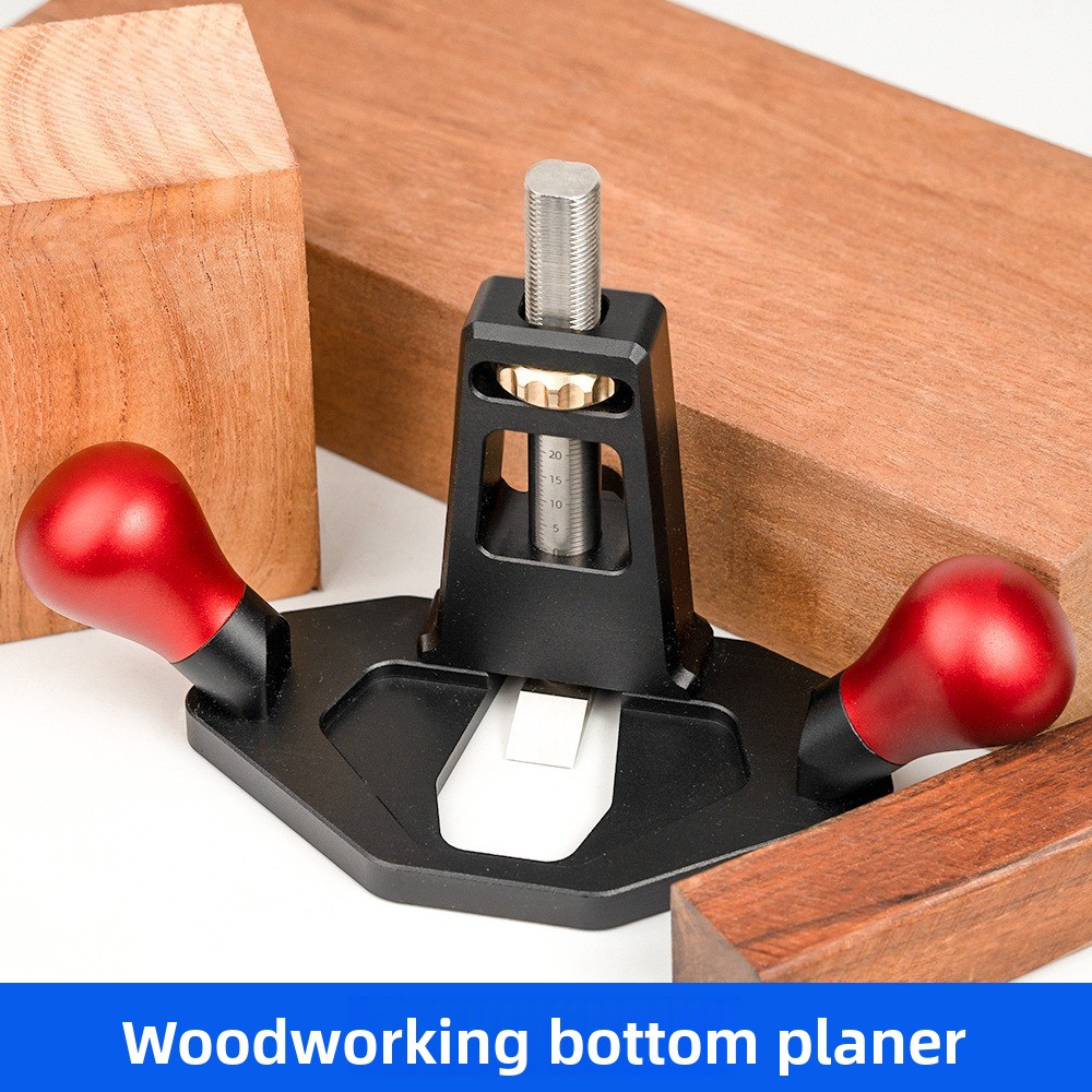 Shoulder Plane Rabbet - 木工用底面清掃用肩削りかんな、直角かんな、黒檀製かんな