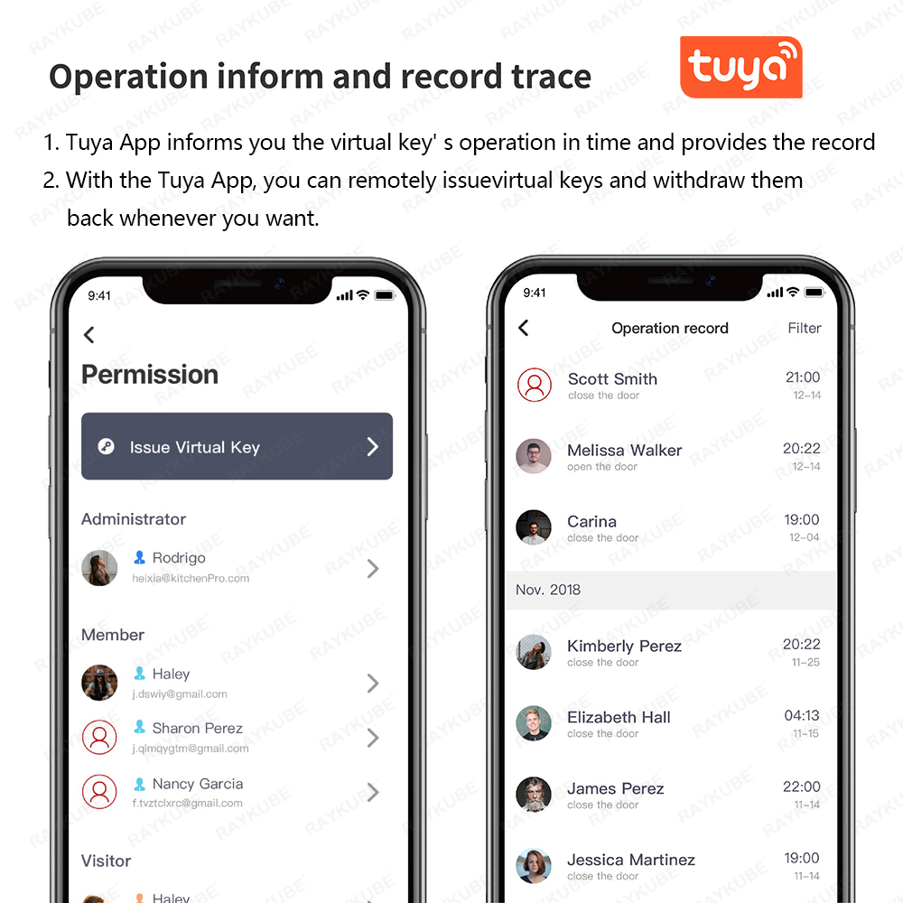 RAYKUBE A1 Pro Tuya BEL スマートドア - Woodworking Apps のレビューと価格