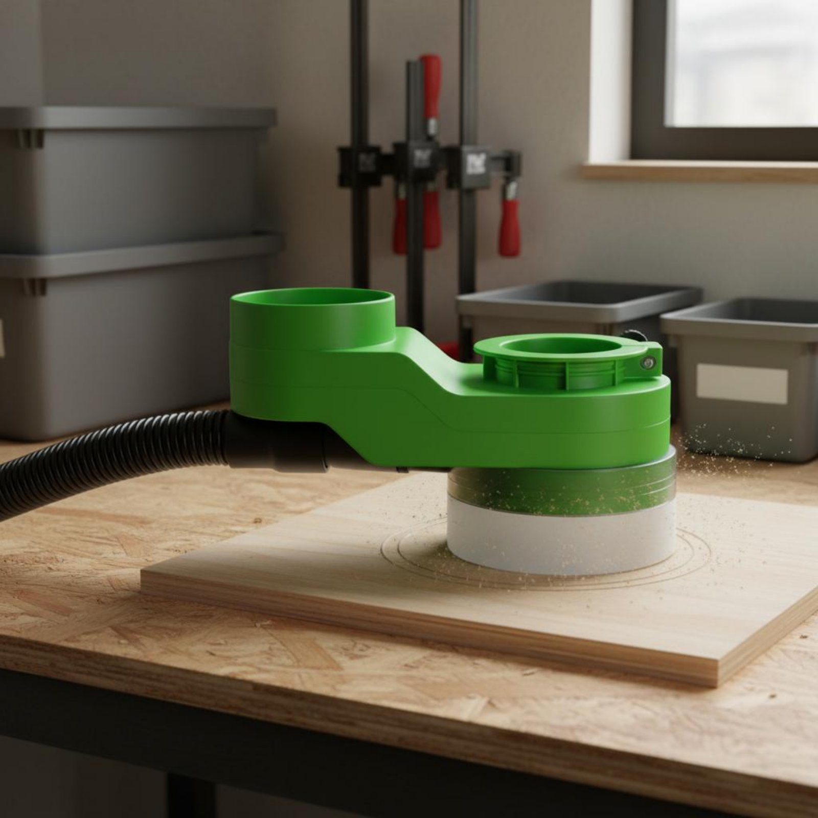スピンドルダストカバー クリーンカット彫刻機用吸引カバー 工 - Woodworking Industry のレビューと価格