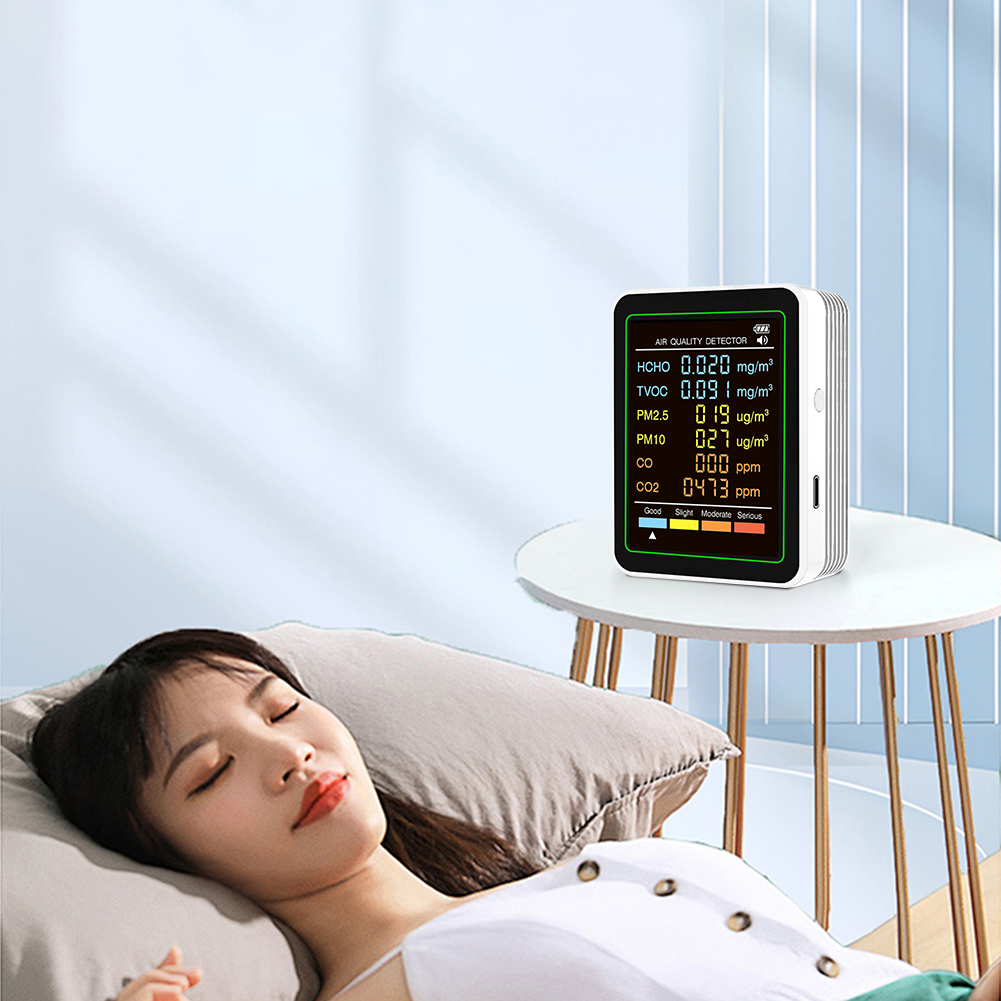 6in1 空気質検出器テスター リアルタイム温度湿度検出器  - Woodworking Apps のレビューと価格