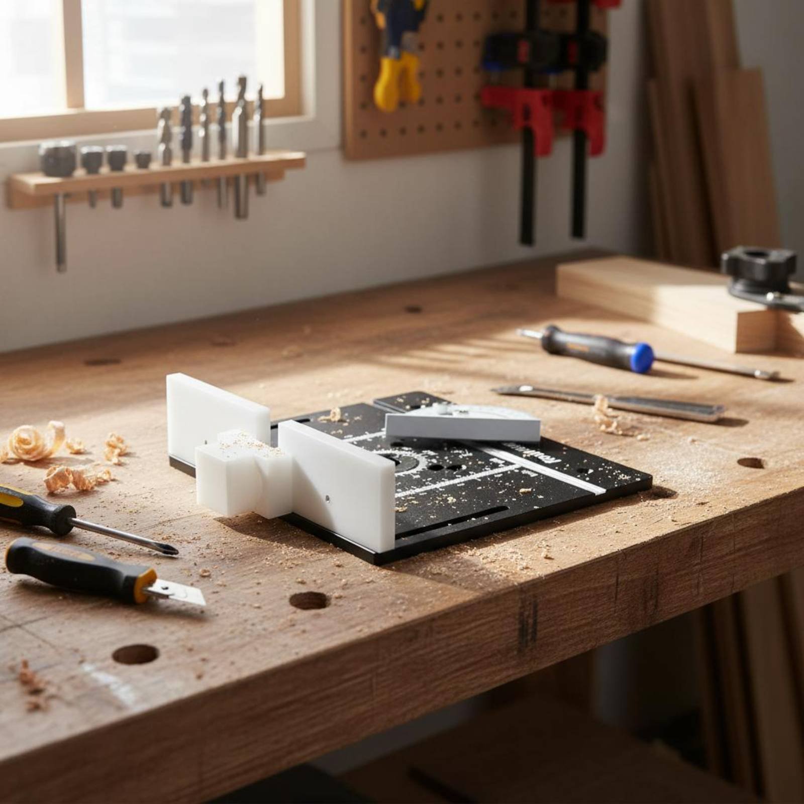 アルミ製ルーターインサートプレート レーザー刻印された測定値 - Woodworking Laser のレビューと価格
