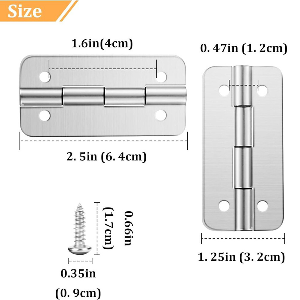 クーラーヒンジ 304ステンレス鋼製 3個セット イグルーア - Woodworking Terms のレビューと価格