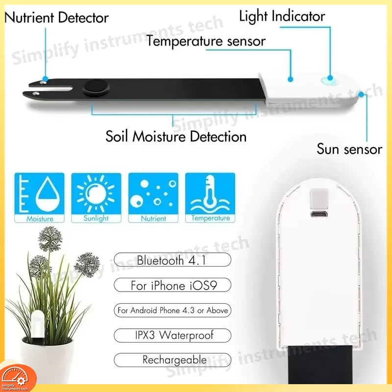 スマート土壌水分センサー温度モニター自動灌漑システム植物散水 - Woodworking Apps のレビューと価格