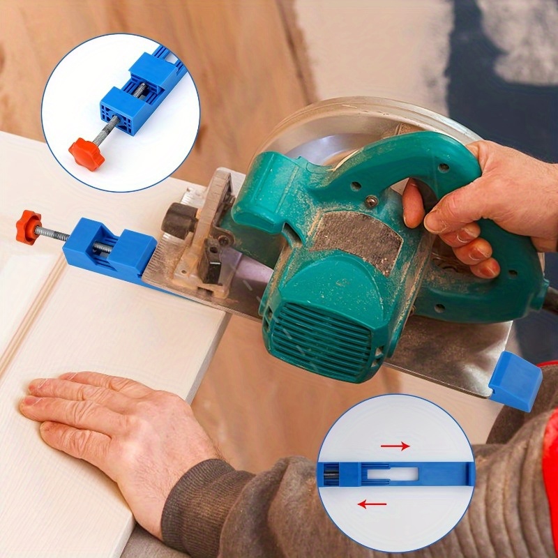 1個/2個 高品質調整可能な切断機ベースガイドレールABS丸 - Woodworking Gifts For Men のレビューと価格