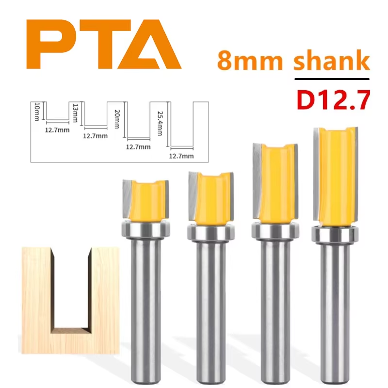 フライスカッター 8mmシャンク テンプレートトリム ヒンジ - Woodworking Project Plans のレビューと価格
