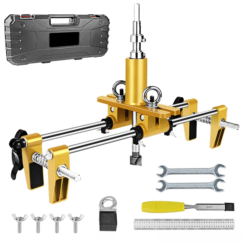 木製ドア取り付け用ロック穴開口パンチングセット、ドアロックほ - Woodworking Project Plans のレビューと価格